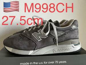 NEW BALANCE M998CH ニューバランス アメリカ製　MADE IN USA 9.5D 27.5cm