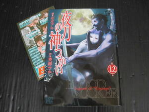 チラシ付　夜刀の神つかい　12巻（最終巻）　志水アキ/奥瀬サキ　2007.9.24初版　幻冬舎コミックス　5h6e