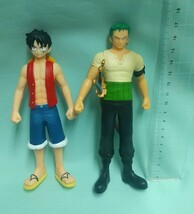 ONE PIECE ワンピース ソフビ フィギュア まとめて ワンピーパイレーツシリーズ 2008年 すくい人形 ルフィ チョッパー B_画像4