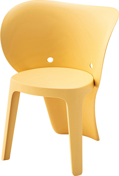 Mini silla MNC-11 amarillo caramelo, trabajos hechos a mano, muebles, Silla, Silla, silla