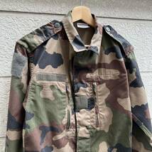 00s USED ユーロ古着 フランス軍 カモフラ柄 ミリタリージャケット F-2 CCE カモフラージュ 迷彩 euro vintage ヴィンテージ 88C ARMY_画像3