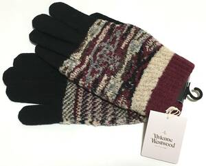 Vivienne Westwood　手袋 グローブ ウール混　日本製　ヴィヴィアンウエストウッド