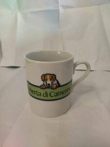 非売品 ロベルタ ディ カメリーノ マグカップ 未使用 犬 メナード マスコット マグ カップ mascot MENARD Roberta di Camerino dog Mug Cup