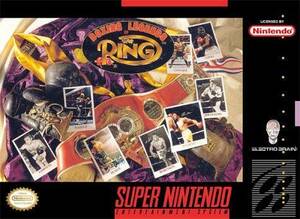 ★送料無料★北米版 スーパーファミコン SNES Boxing Legends of the Ring ボクシング：レジェンド・オブ・ザ・リング