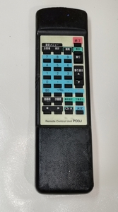 ク(WW07-46) エムケー精工　純正リモコン　PD3J　ASPD3J　00618　電光掲示板　看板　ストアサイン　中古　