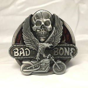 BAD BONE バッドボーン イーグル スカル ハーレー バイク バイカー バックル ベルト 単品 651