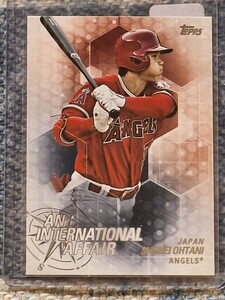 2018 Topps Update #IA-23 SHOHEI OHTANI RC An International Affair Los Angeles Angels