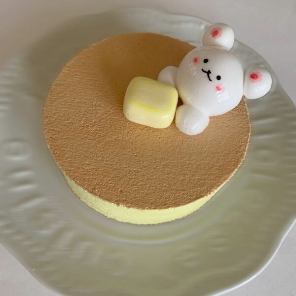 スクイーズ　ハンドメイド　ホットケーキ　くまさん