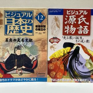 ビジュアル 日本の歴史 源氏物語 2冊