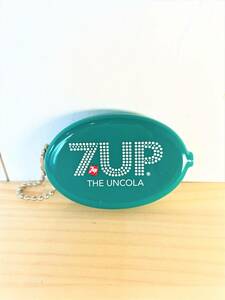 【新品】7UP　セブンアップ　ラバー　コインケース　キーチェーン　キーホルダー