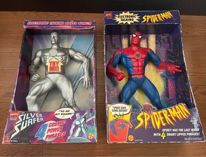 90’s スパイダーマン シルバーサーファー トーキング ビッグサイズ フィギュア