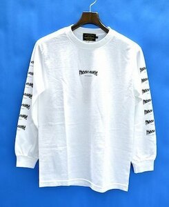 Finders Keepers ファインダーズキーパーズ FK-LOGO TEE L/S ロングスリーブ ロゴTシャツ 17SS S ホワイト LONG SLEEVE T-SHIRTS ロンT