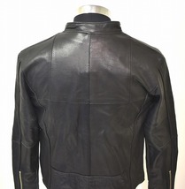 EINS（エインズ / アインス） Reproduct Single Leather Riders Jacket リプロダクト レザー ライダースジャケット ブルゾン シングル 1_画像4