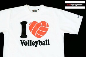 『s.a.gear I Love Volleyball Tシャツ バレーボール』