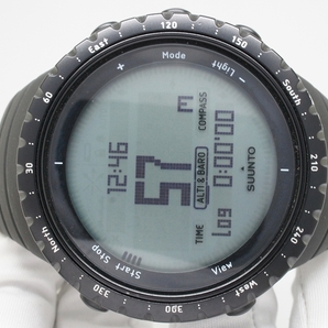 H55●作動良好 美品 Suunto スント Core コア CR2032 デジタル メンズ腕時計 ブラック黒 お洒落 クォーツの画像3
