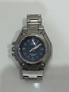  Casio wristwatch *G-SHOCK/ analogue /SLV/SLV/ji- shock MR-G MRG-120/