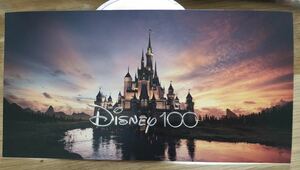 【未使用】ポストカード　Disney100周年ヴィジュアルポストカード　84円発送可能