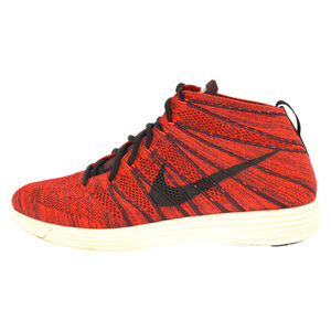 NIKE ナイキ LUNAR FLYKNIT CHUKKA ルナフライニットチャッカ スニーカー レッド US12/30cm 554969-606