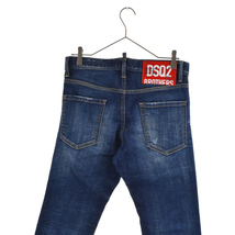 DSQUARED2 ディースクエアード 22-23AW COOL GUY JEAN S74LB1026 クールガイジーンズ デニムパンツ ボタンフライ インディゴ_画像4