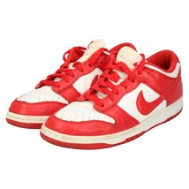 NIKE ナイキ DUNK LOW SP UNIVERSITY RED CU1727-100 ダンクロー ローカットスニーカーシューズ ユニバーシティーレッド ホワイト/レッド_画像3