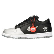 NIKE SB ナイキエスビー DUNK LOW OG QS SUPREME ダンク ローカットスニーカー ブラック/シルバー US7/25cm_画像1