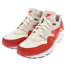 NIKE ナイキ AIR HUARACHE RUN DNACH.1 AIR MAX 1 AR3864-100 エア ハラチ ラン ローカットスニーカー US12/30cm ホワイト/レッド_画像3