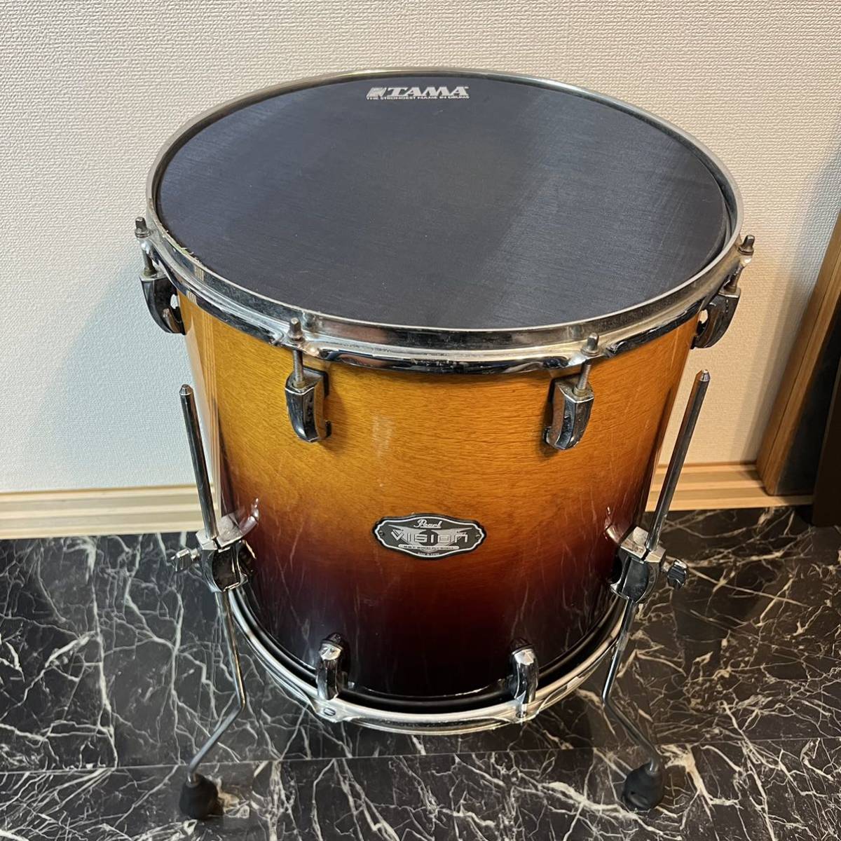 名入れ無料】 【激レア!】KRUPA DRUMS フロアタム 16インチ 9