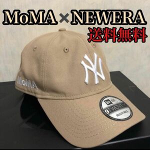 NY ヤンキースキャップ キャメル MoMA Edition NY NEW ERA キャップ帽子 フリーサイズ ニューエラ