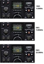 中古 基本動作品 SONY ICF-5800 スカイセンサー 純正ACアダプター付 ５バンド(FM/MW/SW1～3) BCLラジオ愛好家向け 昭和レトロモダン ソニー_画像8