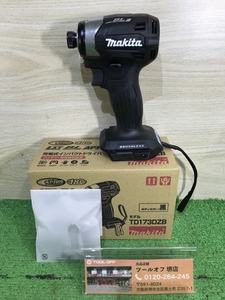 011◎未使用品・即決価格◎マキタ/makita 18V充電式インパクトドライバ TD173DZB 黒 本体のみ 2023年最新モデル