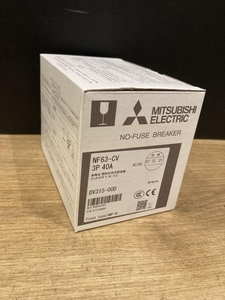 018★未使用品・即決価格★三菱 MITSUBISHI ノーヒューズ遮断器 低圧遮断器 NF63-CV 3P 40A