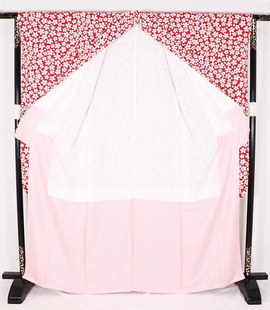 本振袖正絹赤桜トールサイズki28280 新品着物レディ| JChere雅虎拍卖代购