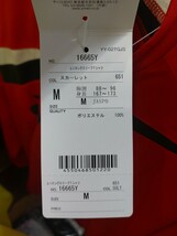【16665Y（651）M】YONEX　ユニロングスリーブTシャツ　スカーレット Mサイズ 新品 未使用 タグ付 バドミントン　2023モデル　展示会限定_画像3