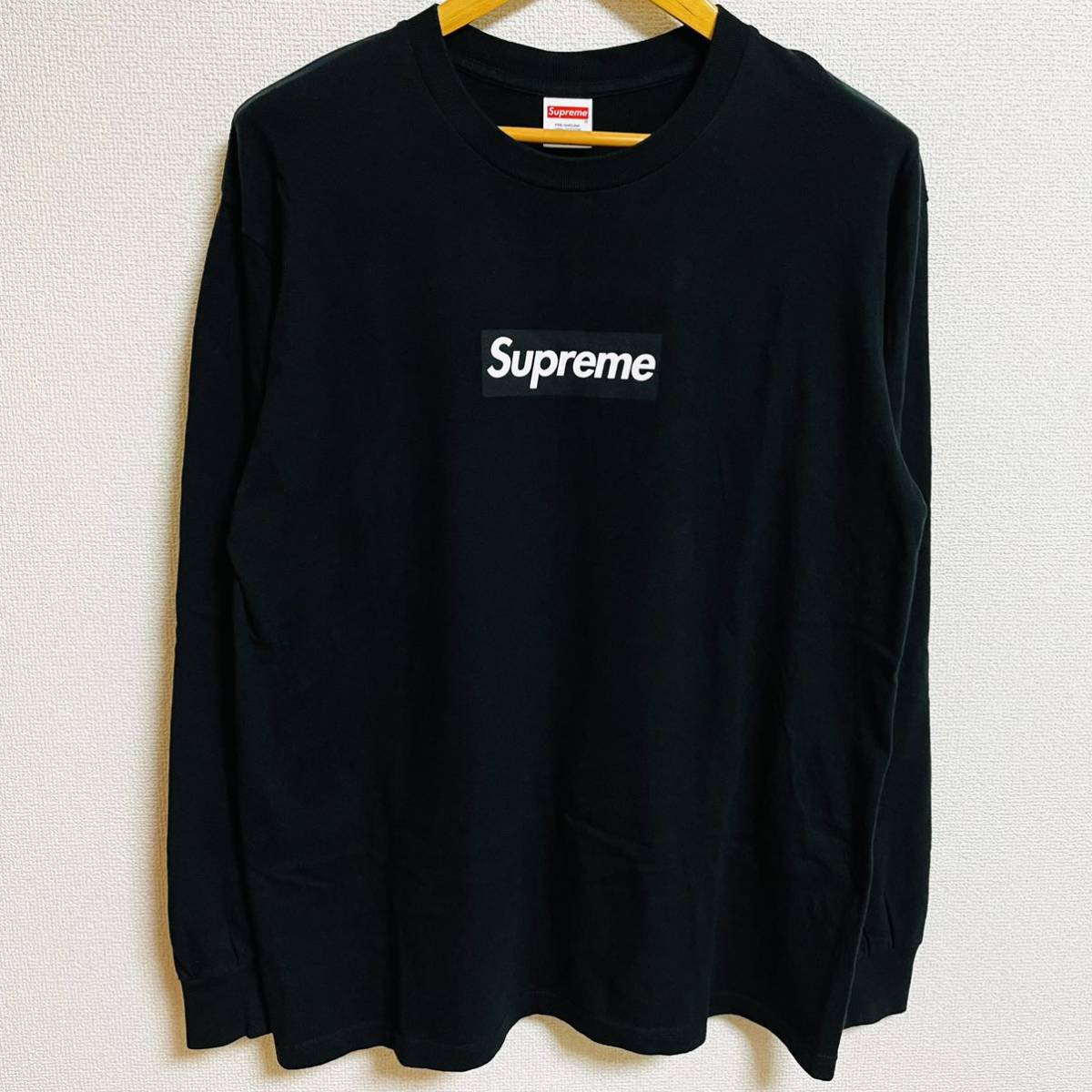 Yahoo!オークション -「supreme ボックスロゴ t」(長袖Tシャツ