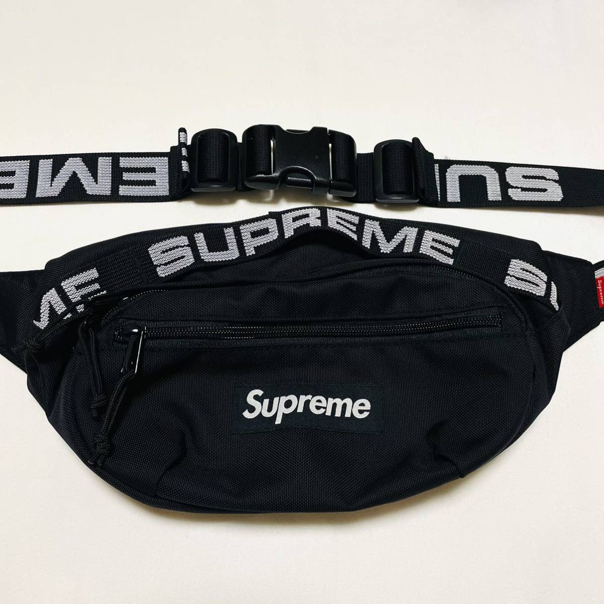 Yahoo!オークション -「supreme 18ss ショルダーバッグ ブラック」の