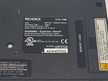 KEYENCE■タッチパネル 7型 カラー VT2-7SB VT2 7インチ VGA W640×H480ドット モニター 画面 PLC シーケンサ キーエンス ④_画像5