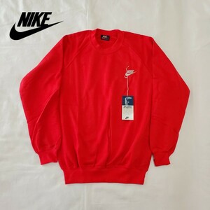 [DEADSTOCK]80s NIKE Nike navy blue tag la gran sweat 