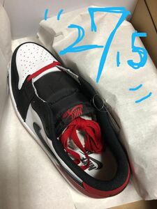 Nike Air Jordan 1 Retro Low OG Black Toe ジョーダン1 ロー　ツマ黒　27.5 ナイキ