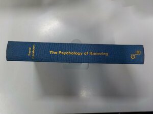 A1377◆The Psychology of KNOWING Joseph R.Royce ほか GORDON AND BREACH▼