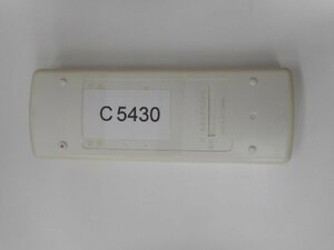 C5430◆ナショナル エアコンリモコン A75C3024(ク）