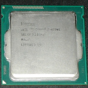 4コア8スレッド Core i7 4770S LGA1150