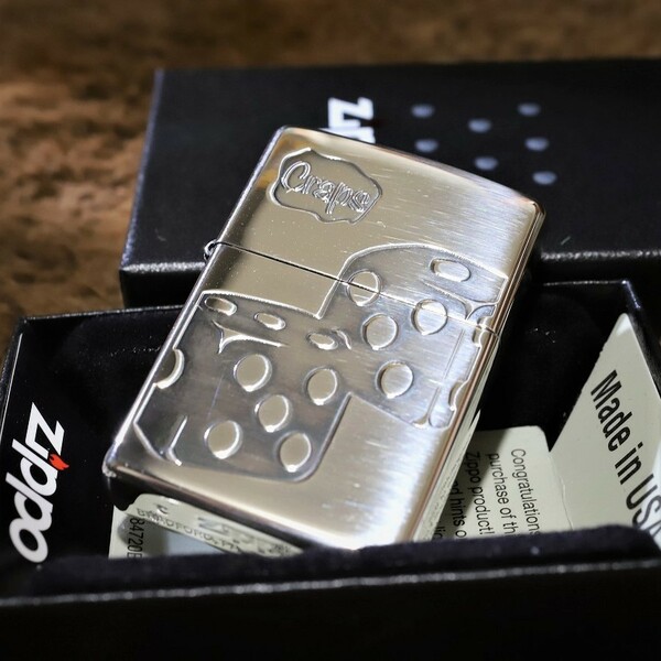 【ZIPPO】サイコロジッポ 2面加工 ダイスGAME シルバー カワイイ さいころ ライター 人気 キャンブラージッポ マジシャンジッポ