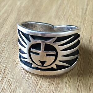 HOPI Raymond Kyasyousie Pinky ring ホピ族 レイモンド・キャセヨウス ピンキーリング 指輪 7.5号 INDIAN JEWELRY インディアンジュエリー