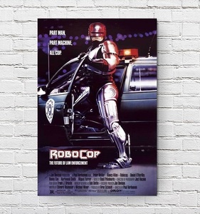 ロボコップ 映画ポスター ROBOCOP 24×36インチ (61×91.5cm) US版 of1