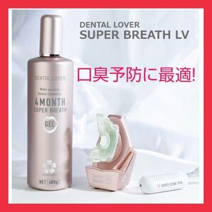 デンタルラバー スーパーブレスLV 4点セット 口臭 歯 ブレス 舌 オゾン