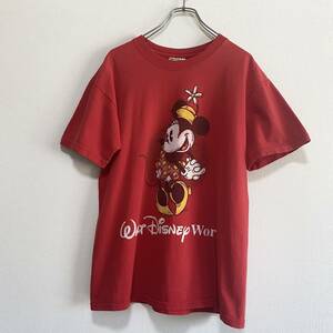 アメリカ古着　ミニーマウス　半袖　Tシャツ　Disney　ディズニー　キャラT　公式　オフィシャル　Sサイズ　【P82】