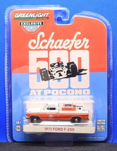 1/64 グリーンライト 1971 Ford F-250 with Fire Equipment（1971 Schaefer 500 at Pocono Official Truck）●_画像1
