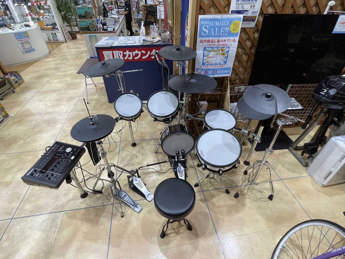 年最新ヤフオク! 電子ドラムセット打楽器の中古品・新品・未