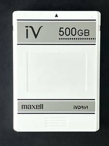 ★ БЕСПЛАТНАЯ ДОСТАВКА ★ Операция IVDR-S Cassette Hard Disc 500GB White Maxel/Maxell ivi M-Vdrs WOOO Compatible ③