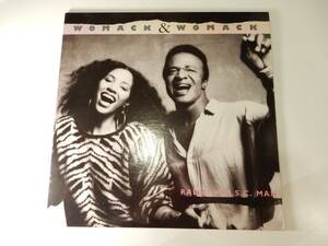 【LP】！送料510円！）WOMACK & WOMACK「Radio M.U.S.C. Man」1985、輸入盤